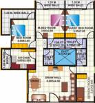 Amrapali Nagpur Apartment (3BHK+4T (1,500 sq ft)   Servant Room 1500 sq ft)