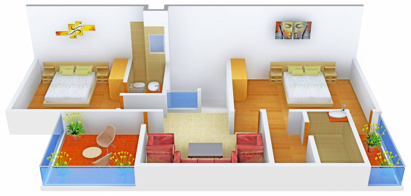 Amaltas Gold Ville (3BHK+3T (1,270 sq ft) 1270 sq ft) Amaltas Gold Ville (3BHK+3T (1,270 sq ft) 1270 sq ft)