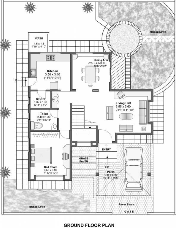 Nagpal Meadows Hill View Homes (3BHK+3T (2,543.56 sq ft) 2543.56 sq ft)