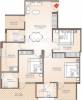 Balaji Dham Narayan Dham Residency Floor Plan (3BHK+3T (1,380 sq ft) 1380 sq ft)