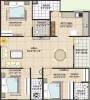 Shubham Residency (3BHK+3T (1,498 sq ft) 1498 sq ft)