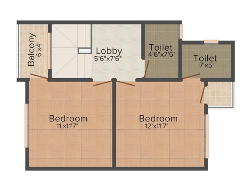 CI Estate Villa (3BHK+3T (1,150 sq ft) 1150 sq ft) CI Estate Villa (3BHK+3T (1,150 sq ft) 1150 sq ft)