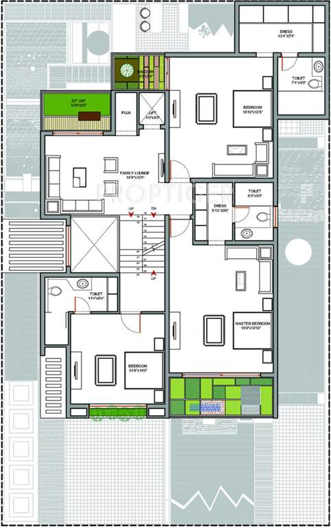 Apollo Golf Signature Villas (5BHK+6T (4,735 sq ft) + Servant Room 4735 sq ft)