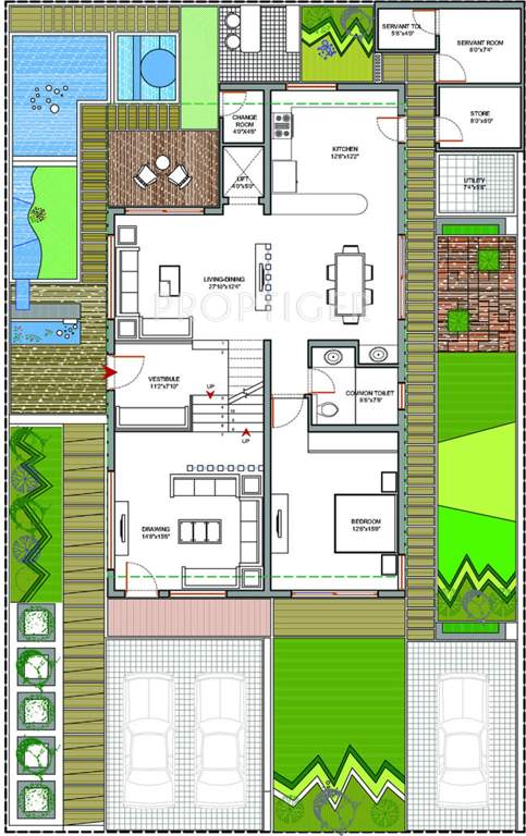 Apollo Golf Signature Villas (5BHK+6T (4,735 sq ft) + Servant Room 4735 sq ft)
