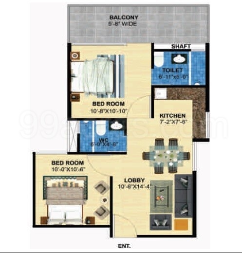 Floor Plan zara aavaas Floor Plan Floor Plan