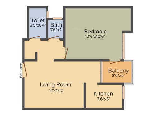 Shilpkar Anmol (1BHK+1T (600 sq ft) 600 sq ft) Shilpkar Anmol (1BHK+1T (600 sq ft) 600 sq ft)