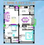 STBL Gopa Nanda (2BHK+2T (1,158 sq ft) 1158 sq ft)