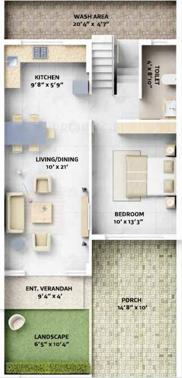 Global Ananta (3BHK+3T (1,523 sq ft) 1523 sq ft)