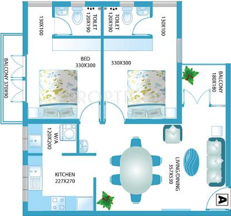 AC Kurians (2BHK+2T (970 sq ft) 970 sq ft) AC Kurians (2BHK+2T (970 sq ft) 970 sq ft)