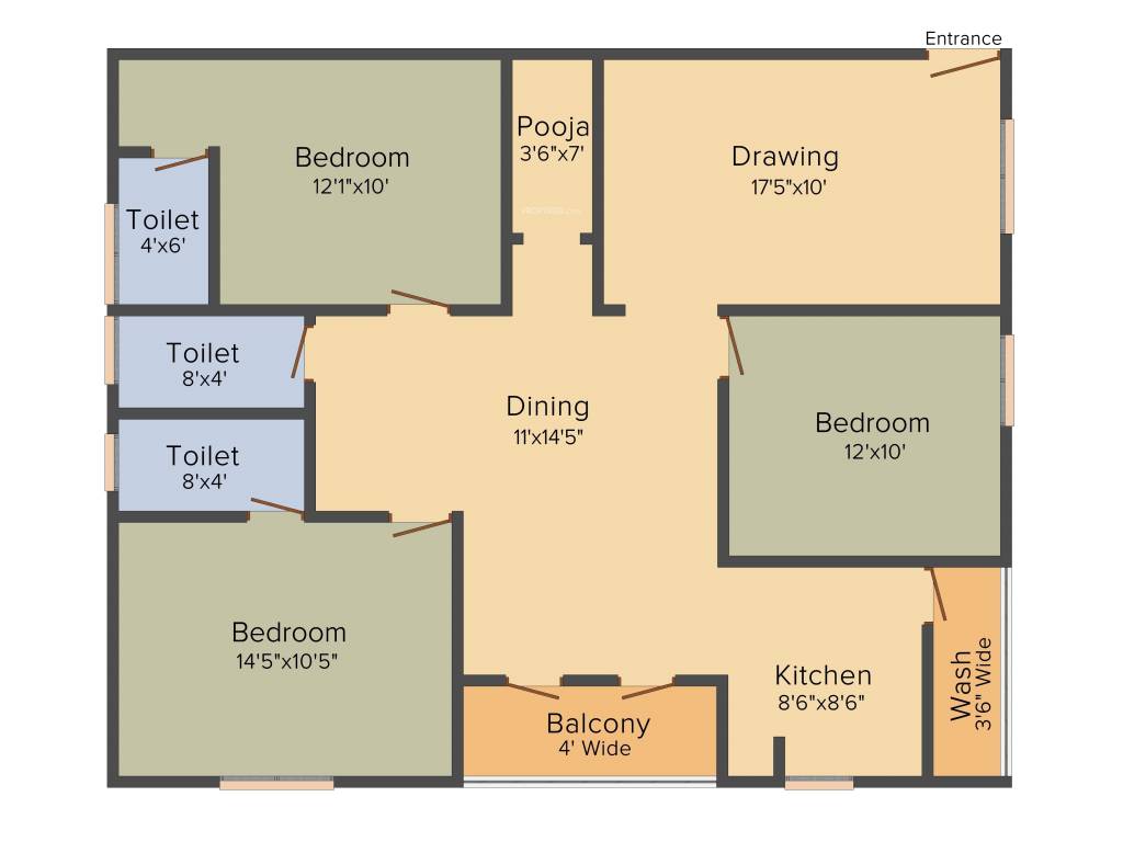  paras heights Floor Plan Floor Plan