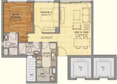  tejomaya Floor Plan Floor Plan