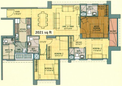  tejomaya Floor Plan Floor Plan
