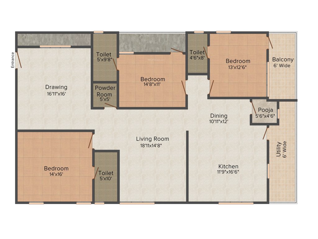 Sahiti Sumukhi Orbit (3BHK+3T (2,675 sq ft) 2675 sq ft)