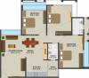 A Shridhar Kaveri Pratham (3BHK+2T (1,200 sq ft) 1200 sq ft)