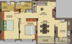 KTVR Grandeur (2BHK+2T (1,024 sq ft) 1024 sq ft) KTVR Grandeur (2BHK+2T (1,024 sq ft) 1024 sq ft)