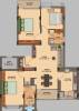 KTVR Grandeur (3BHK+2T (1,414 sq ft) 1414 sq ft)