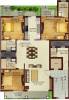 DLF Hyde Park Terraces (3BHK+4T (1,881 sq ft)   Servant Room 1881 sq ft)