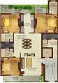 DLF Hyde Park Terraces (3BHK+4T (1,881 sq ft)   Servant Room 1881 sq ft)