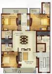 DLF Hyde Park Terraces (3BHK+4T (1,884 sq ft)   Servant Room 1884 sq ft)