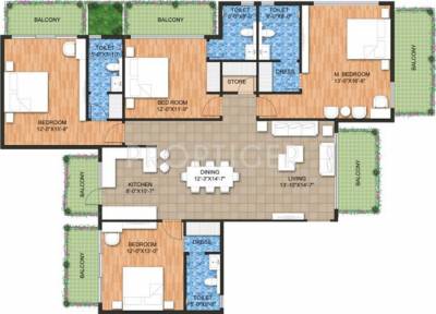 Raheja Ayana Residences (4BHK+4T (6,220 sq ft) 6220 sq ft) Raheja Ayana Residences (4BHK+4T (6,220 sq ft) 6220 sq ft)