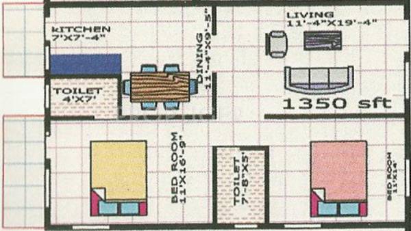 Sri Krishna Builders And Developers Ventures (2BHK+2T (1,350 sq ft) 1350 sq ft)