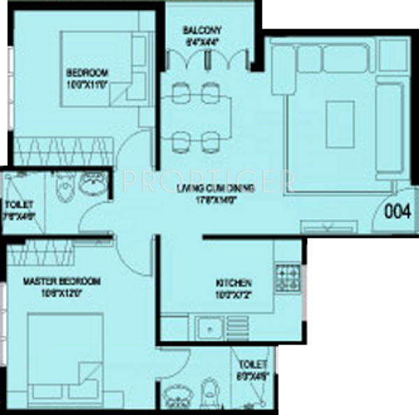 Bhandary Garden (2BHK+2T (875 sq ft) 875 sq ft) Bhandary Garden (2BHK+2T (875 sq ft) 875 sq ft)