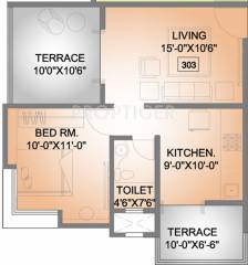 Lohia Jain Laxmidatta (1BHK+1T (774 sq ft) 774 sq ft) Lohia Jain Laxmidatta (1BHK+1T (774 sq ft) 774 sq ft)