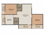 Bhandary Solitaire (2BHK+2T (1,130 sq ft) 1130 sq ft)