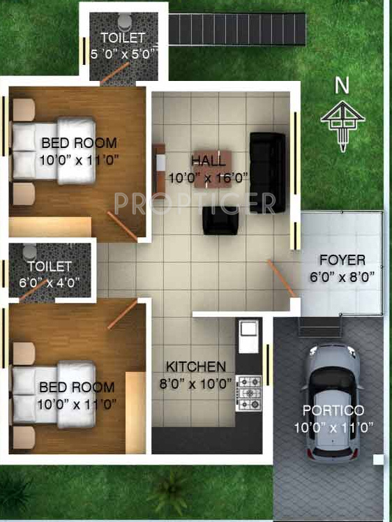 Manchester Rainbow City (2BHK+2T (859 sq ft) 859 sq ft) Manchester Rainbow City (2BHK+2T (859 sq ft) 859 sq ft)