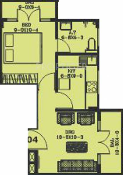 Apoorva Akshata Palace (1BHK+1T (514 sq ft) 514 sq ft)