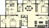 Apoorva Akshata Palace (2BHK+2T (1,245 sq ft) 1245 sq ft)