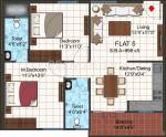 Kumari Elite (2BHK+2T (998 sq ft) 998 sq ft)