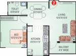 Matha Ruby (1BHK+1T (690 sq ft) 690 sq ft) Matha Ruby (1BHK+1T (690 sq ft) 690 sq ft)