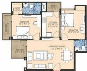 Ashadeep The Plam (2BHK+2T (1,286 sq ft) 1286 sq ft) Ashadeep The Plam (2BHK+2T (1,286 sq ft) 1286 sq ft)
