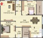 Magna Lake View (2BHK+2T (1,250 sq ft) 1250 sq ft) Magna Lake View (2BHK+2T (1,250 sq ft) 1250 sq ft)