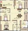 Magna Lake View (3BHK+3T (2,005 sq ft) Pooja Room 2005 sq ft)