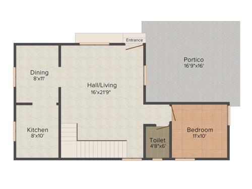 DD Den Sri Mayura Garden (3BHK+3T (1,824 sq ft) 1824 sq ft)