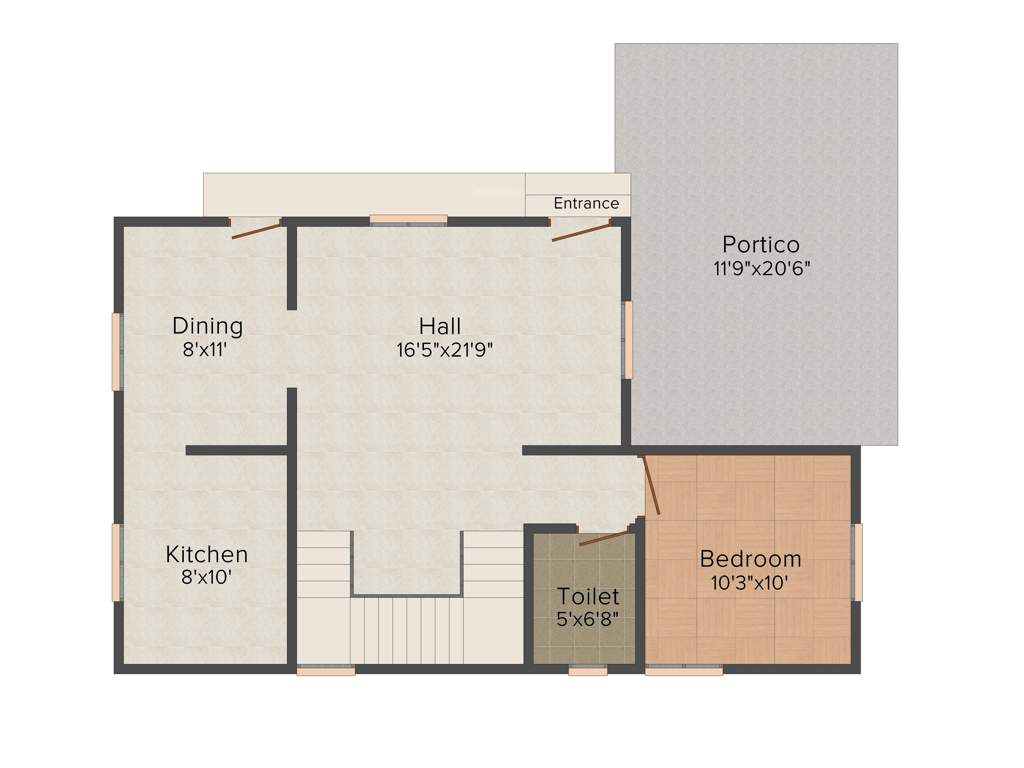 DD Den Sri Mayura Garden (3BHK+3T (2,075 sq ft) 2075 sq ft)