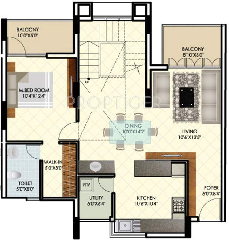 Mahabaleshwara Classique Sapphire (3BHK+3T (2,166 sq ft) 2166 sq ft)