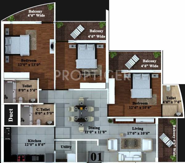  heights Floor Plan Floor Plan