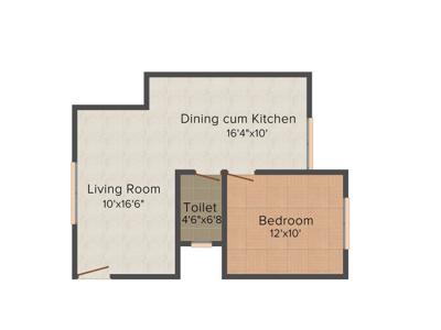 Matha Panchadurga Residency (1BHK+1T (690 sq ft) 690 sq ft) Matha Panchadurga Residency (1BHK+1T (690 sq ft) 690 sq ft)