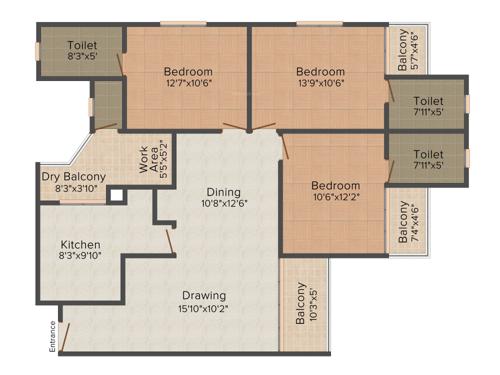 Cheloor Krishna Palace (3BHK+3T (1,629 sq ft) 1629 sq ft) Cheloor Krishna Palace (3BHK+3T (1,629 sq ft) 1629 sq ft)