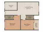 Matha Residency (2BHK+2T (1,100 sq ft) 1100 sq ft) Matha Residency (2BHK+2T (1,100 sq ft) 1100 sq ft)