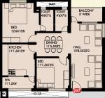 Matha Residency (2BHK+2T (1,200 sq ft) 1200 sq ft) Matha Residency (2BHK+2T (1,200 sq ft) 1200 sq ft)