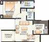 GK Rose E Mehar (1BHK+2T (581 sq ft) 581 sq ft)