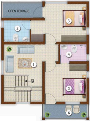 TBPL Ambady The Villas Phase 2 (3BHK+3T (1,297 sq ft) 1297 sq ft)