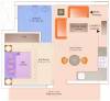 Bhakti GBM Apartments (1BHK+1T (579 sq ft) 579 sq ft)