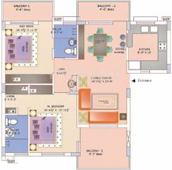 Bhakti GBM Apartments (2BHK+2T (1,260 sq ft) 1260 sq ft) Bhakti GBM Apartments (2BHK+2T (1,260 sq ft) 1260 sq ft)