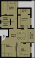 Mugrody Kinnigoli Enclave (2BHK+2T (1,095 sq ft) 1095 sq ft) Mugrody Kinnigoli Enclave (2BHK+2T (1,095 sq ft) 1095 sq ft)