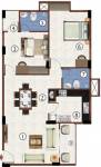 TBPL Candela (2BHK+2T (1,000 sq ft) 1000 sq ft)